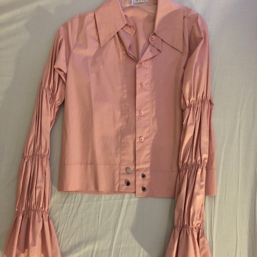 Pink shirt/ shirt jacket